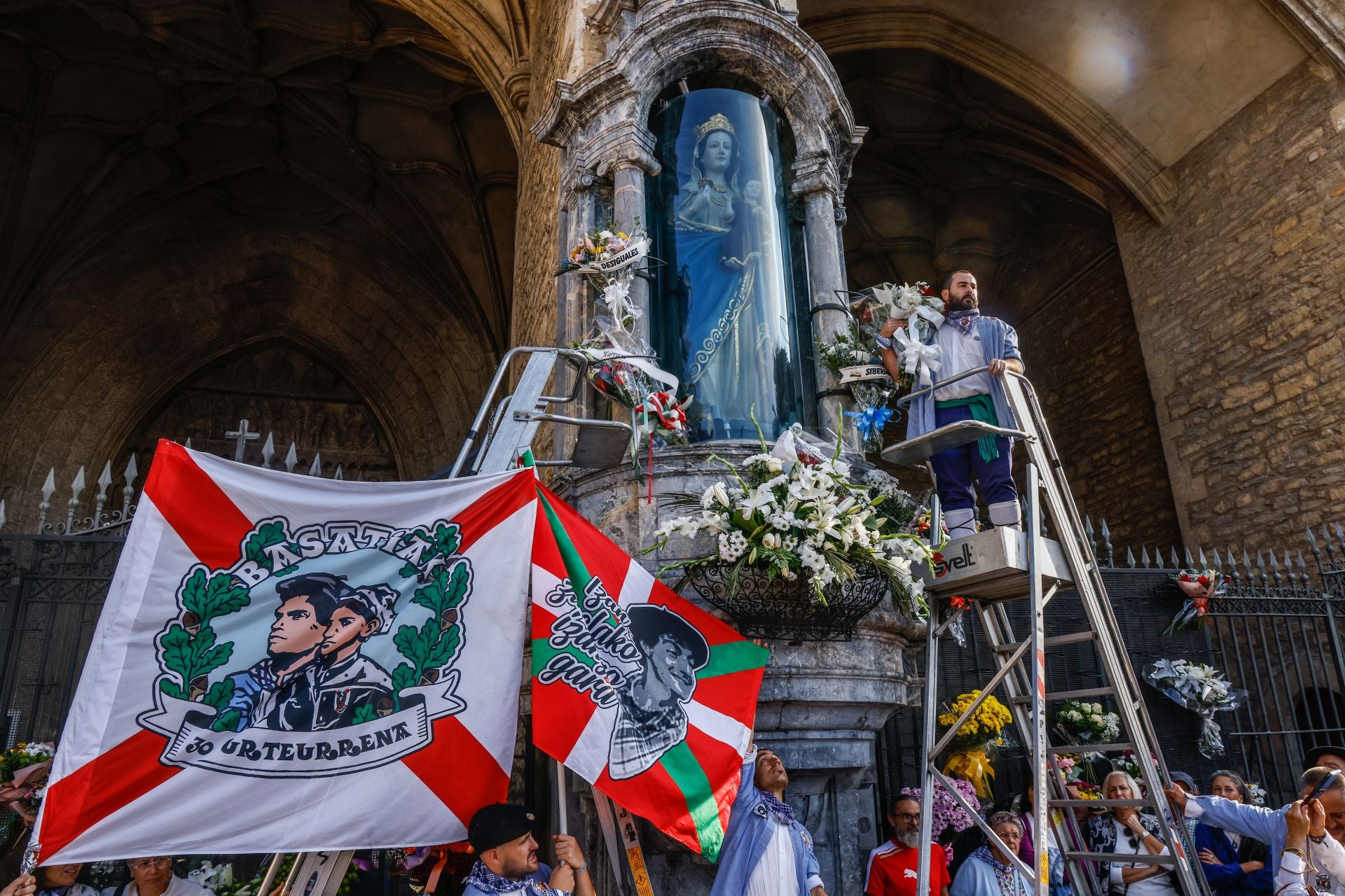 La segunda jornada de fiestas de Vitoria, en imágenes