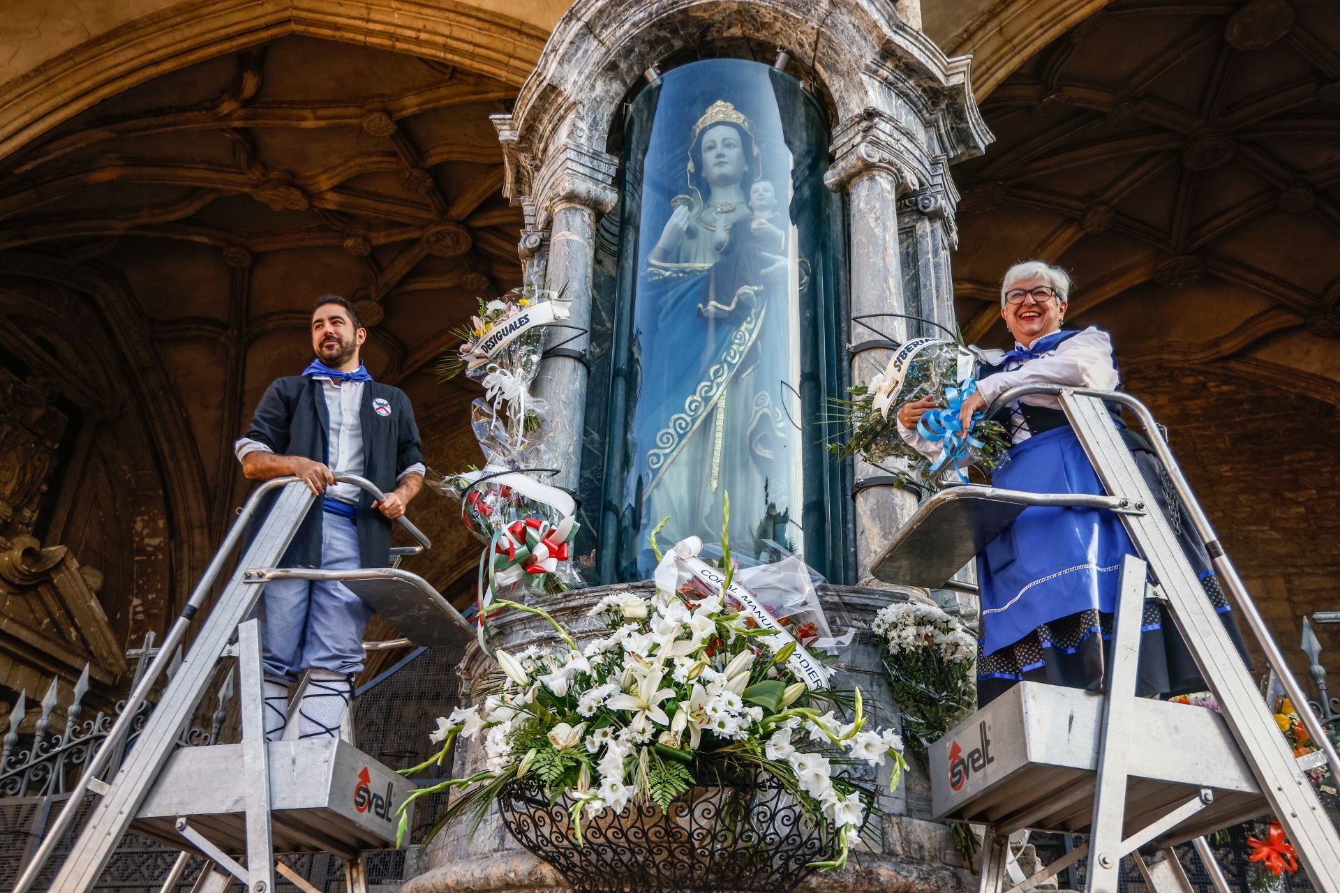La segunda jornada de fiestas de Vitoria, en imágenes
