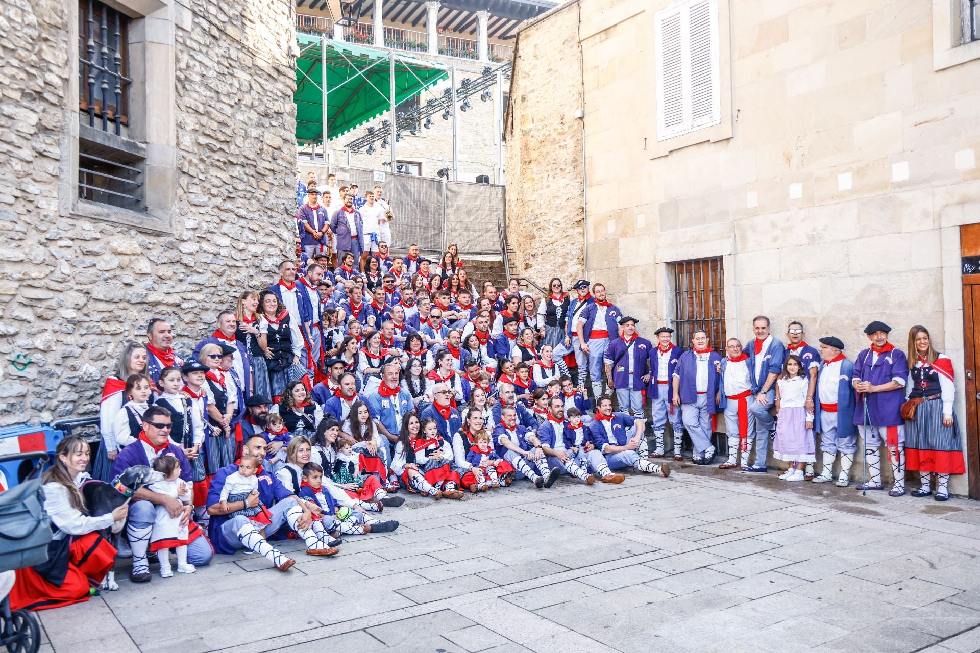 La segunda jornada de fiestas de Vitoria, en imágenes