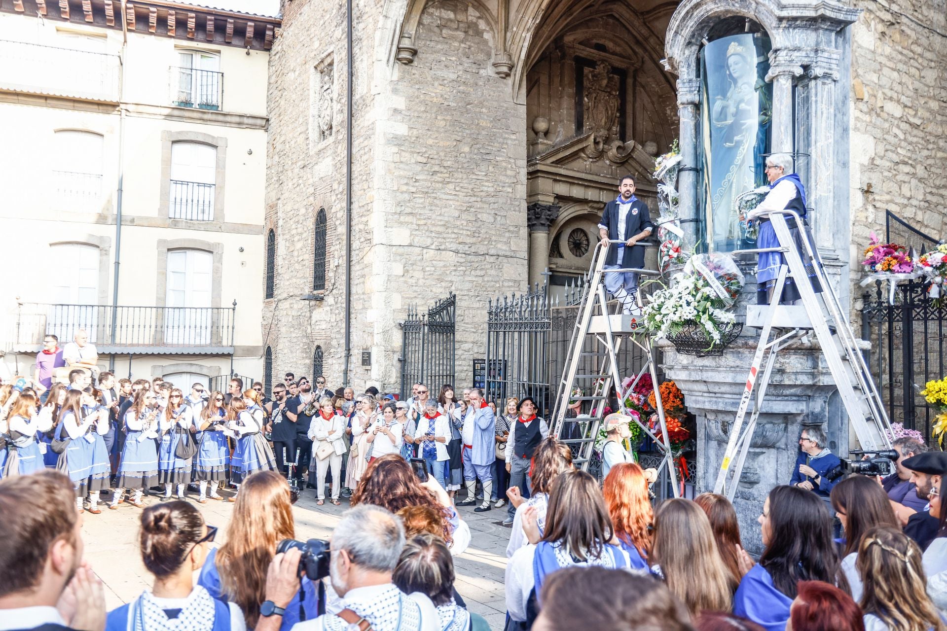 La segunda jornada de fiestas de Vitoria, en imágenes