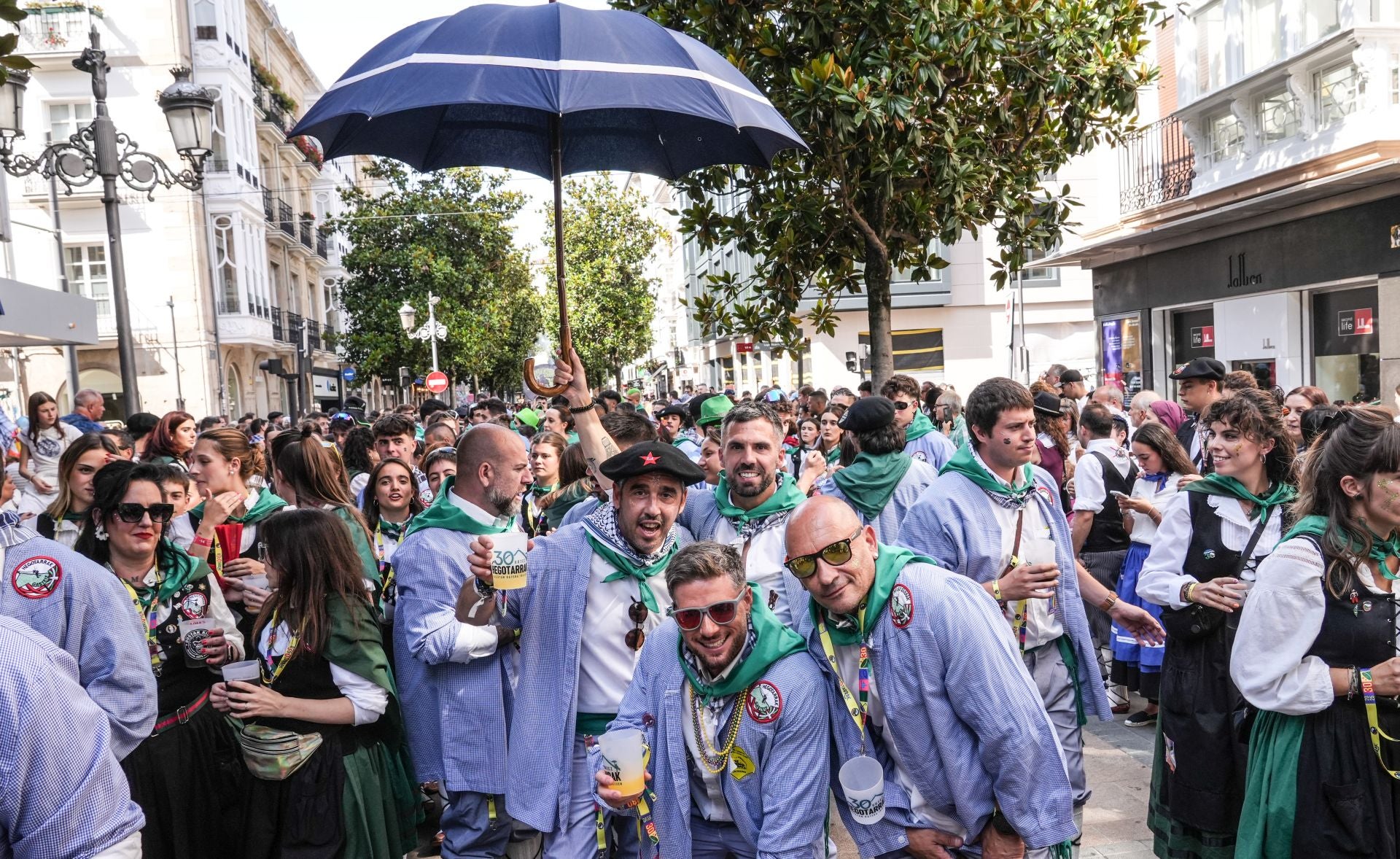 La segunda jornada de fiestas de Vitoria, en imágenes