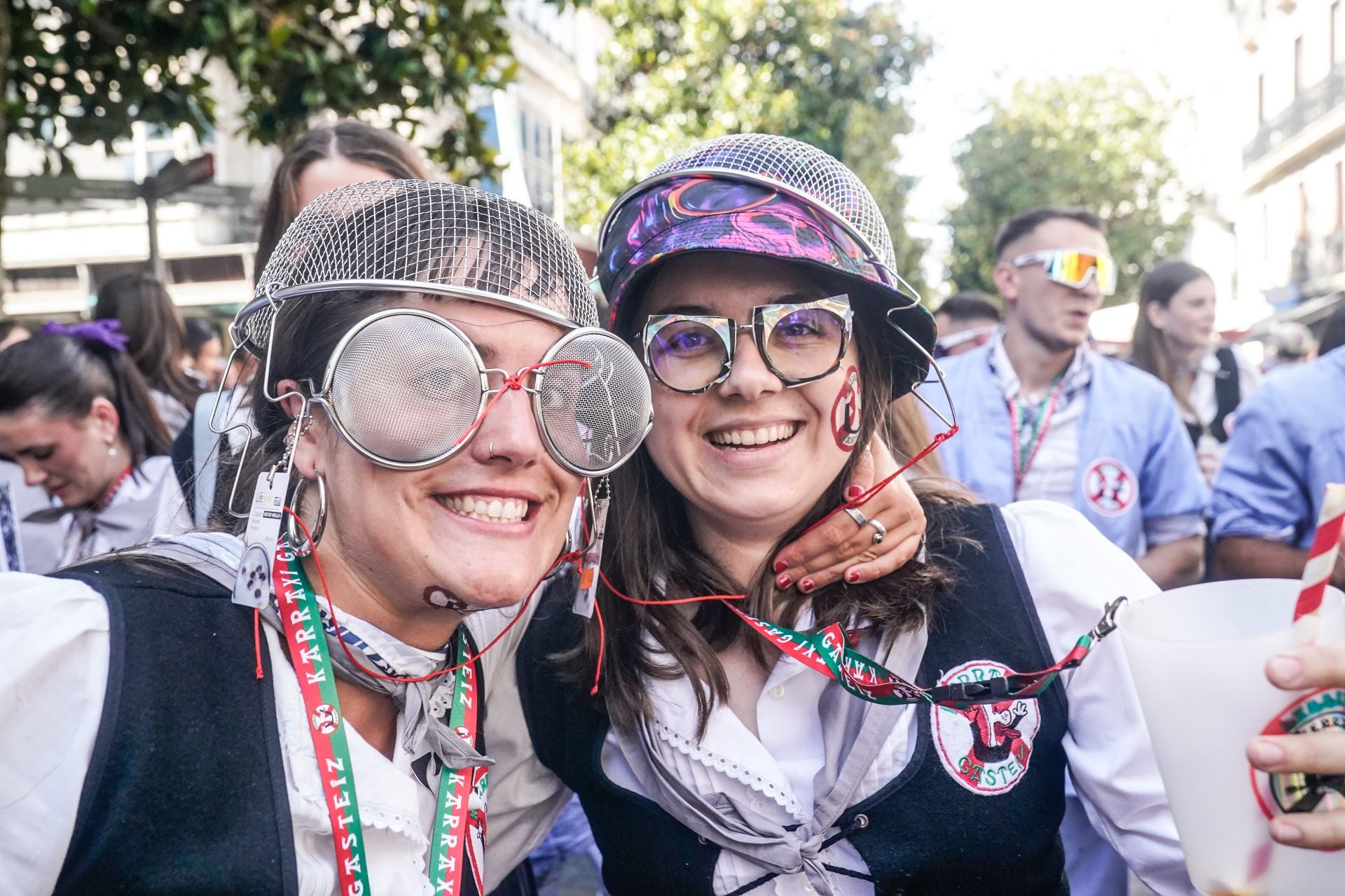 La segunda jornada de fiestas de Vitoria, en imágenes