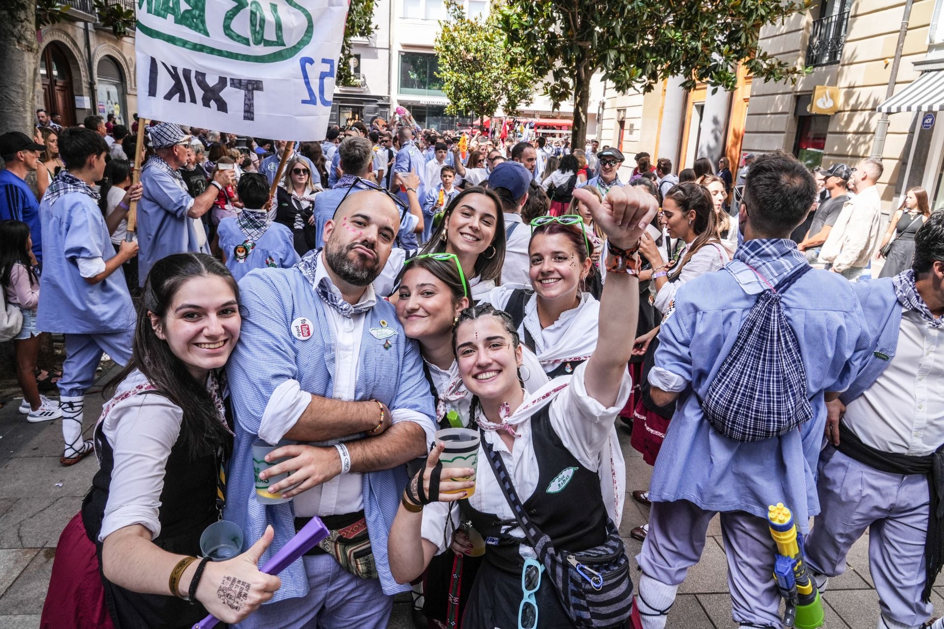La segunda jornada de fiestas de Vitoria, en imágenes