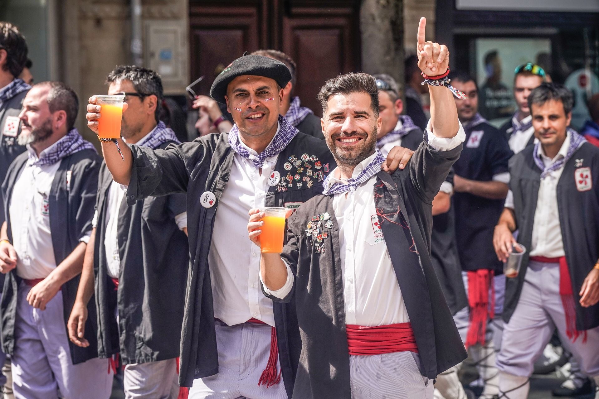 La segunda jornada de fiestas de Vitoria, en imágenes