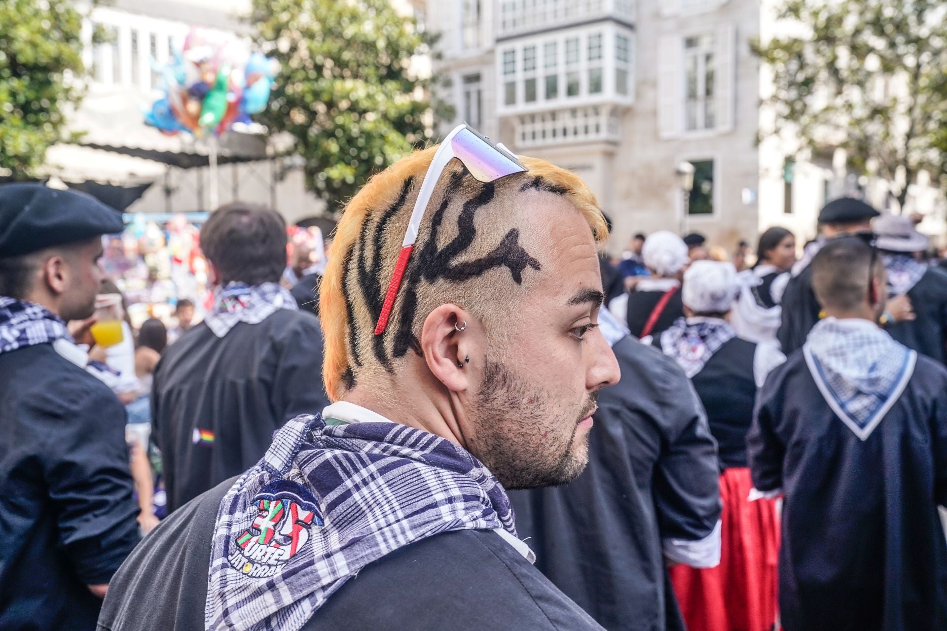 La segunda jornada de fiestas de Vitoria, en imágenes