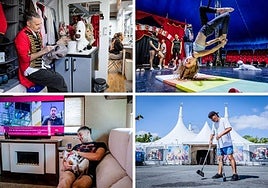 Bajo las máscaras del circo