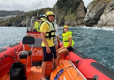 Así fue el rescate del niño vizcaíno fallecido tras caer por un acantilado en Castro