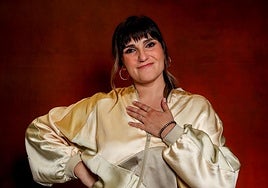 La artista albaceteña presenta el disco 'El abrazo' esta noche en la plaza de los Fueros en el que se espera uno de los conciertos más multitudinarios de fiestas de Vitoria.