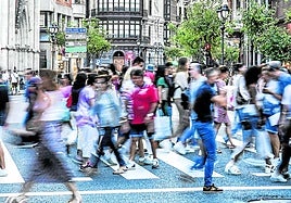 Bizkaia ha logrado mantener población, y ahora aumentarla, gracias a la llegada de personas extranjeras.