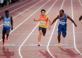 Ander Garaiar se hizo con el oro en la final de los 100 metros del Europeo sub20.