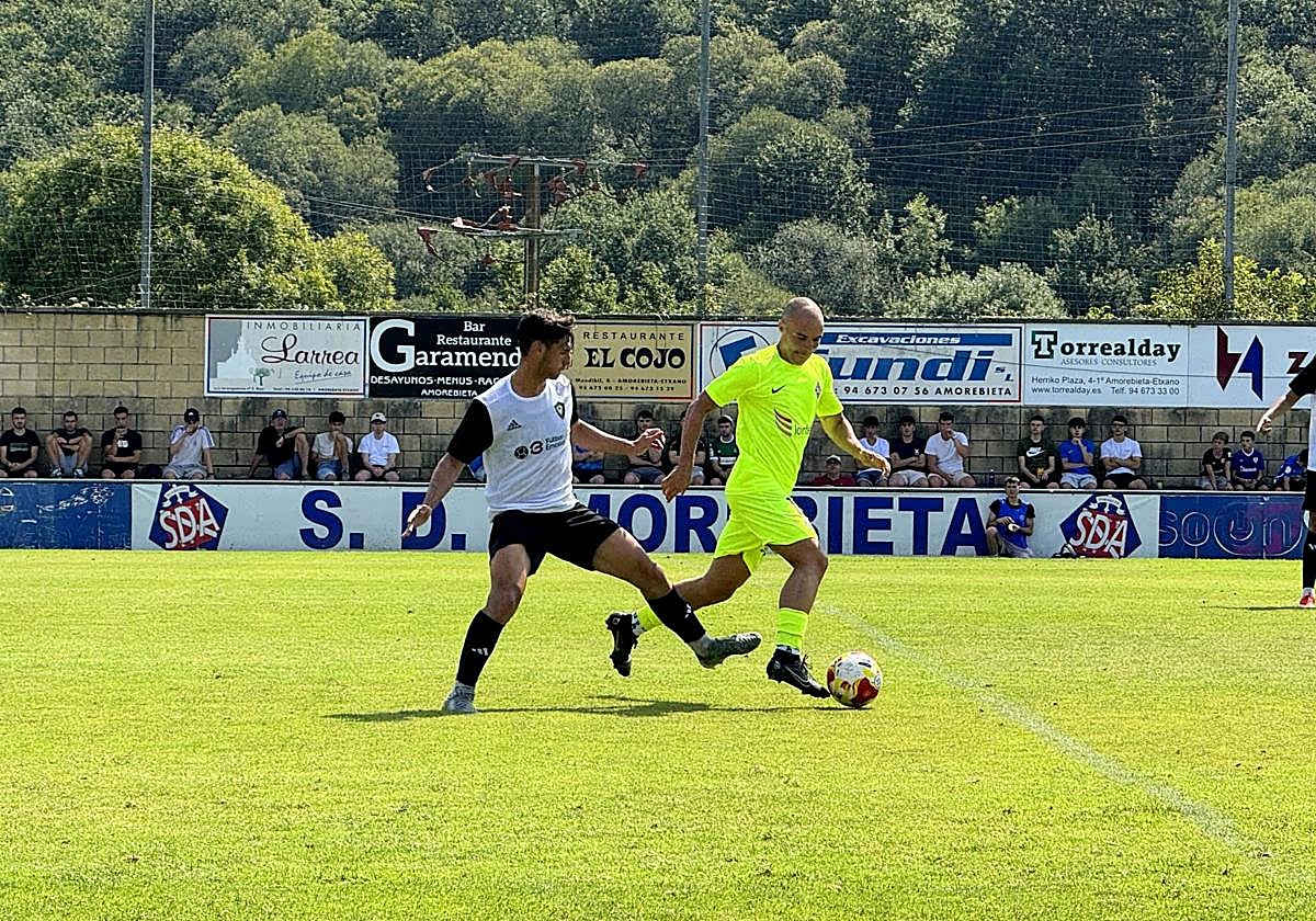 Amorebieta y Gernika empatan en el amistoso de Urritxe