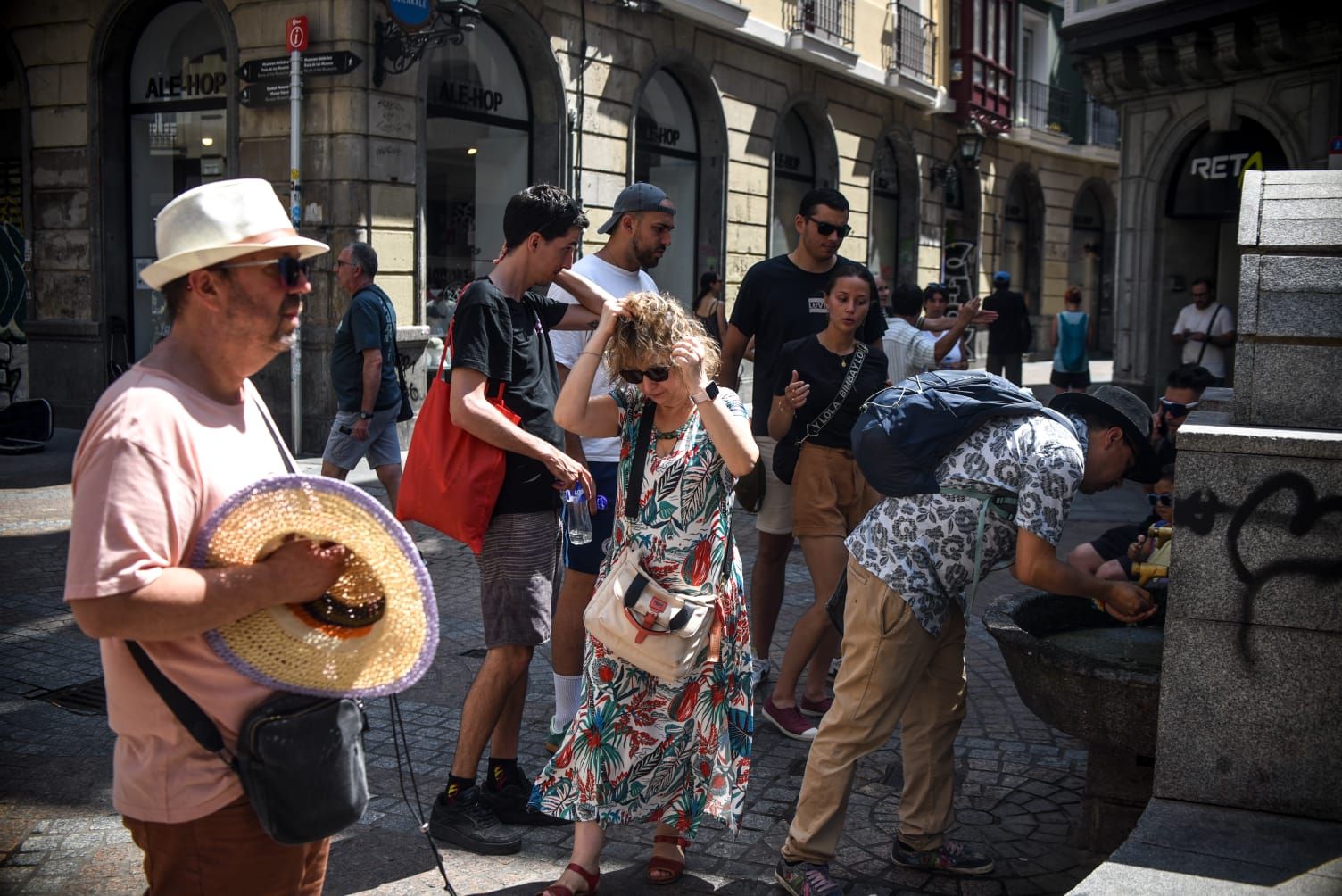 La ola de calor sofoca a Bilbao