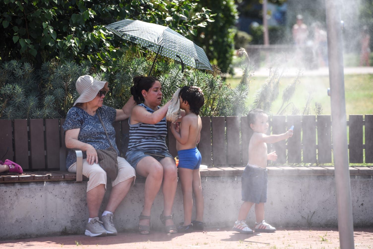 La ola de calor sofoca a Bilbao