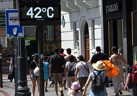 La ola de calor sofoca a Bilbao