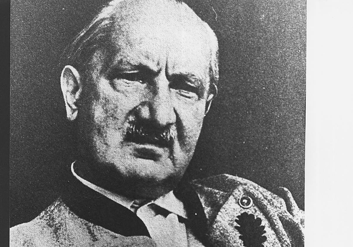 Martin Heidegger, filósofo alemán.