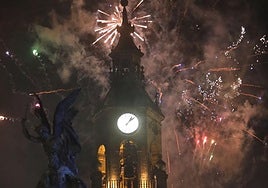 Vitoria despidió las fiestas la noche del sábado.