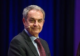 El expresidente del Gobierno José Luis Rodríguez Zapatero.