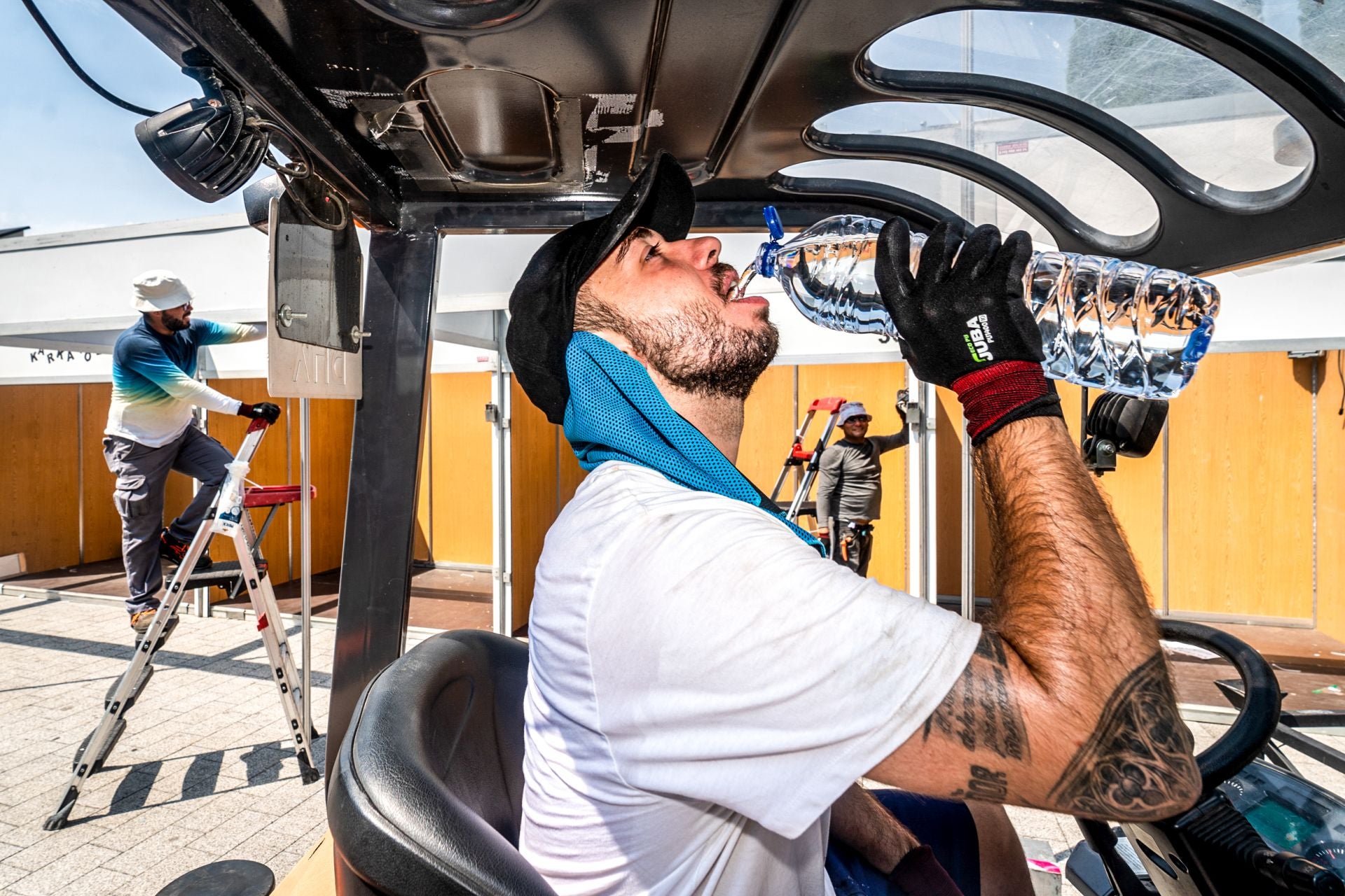 La ola de calor en Álava, en imágenes