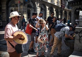La ola de calor se recrudece en Bizkaia: los termómetros superan los 40 grados