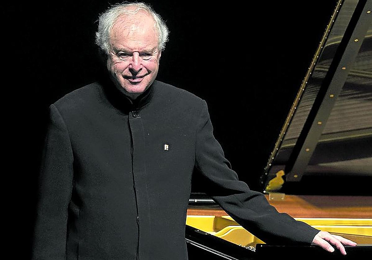 Sir András Schiff en Santander.