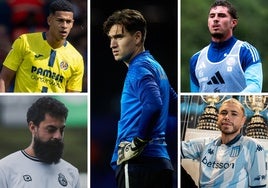 Mouriño, Villalibre, Adrián, Panichelli y Conechny.