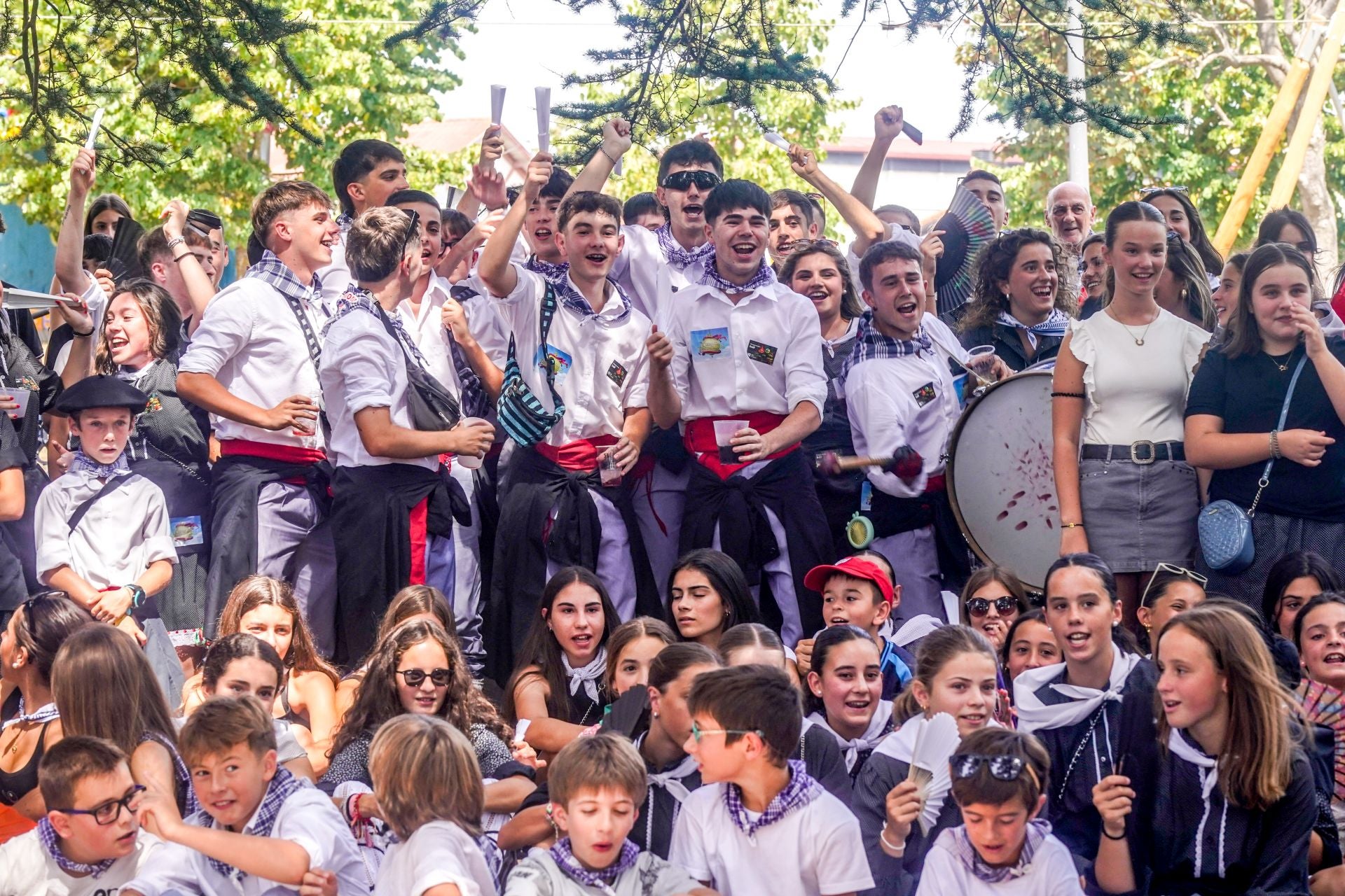 La presentación de las cuadrillas de Amurrio, en imágenes