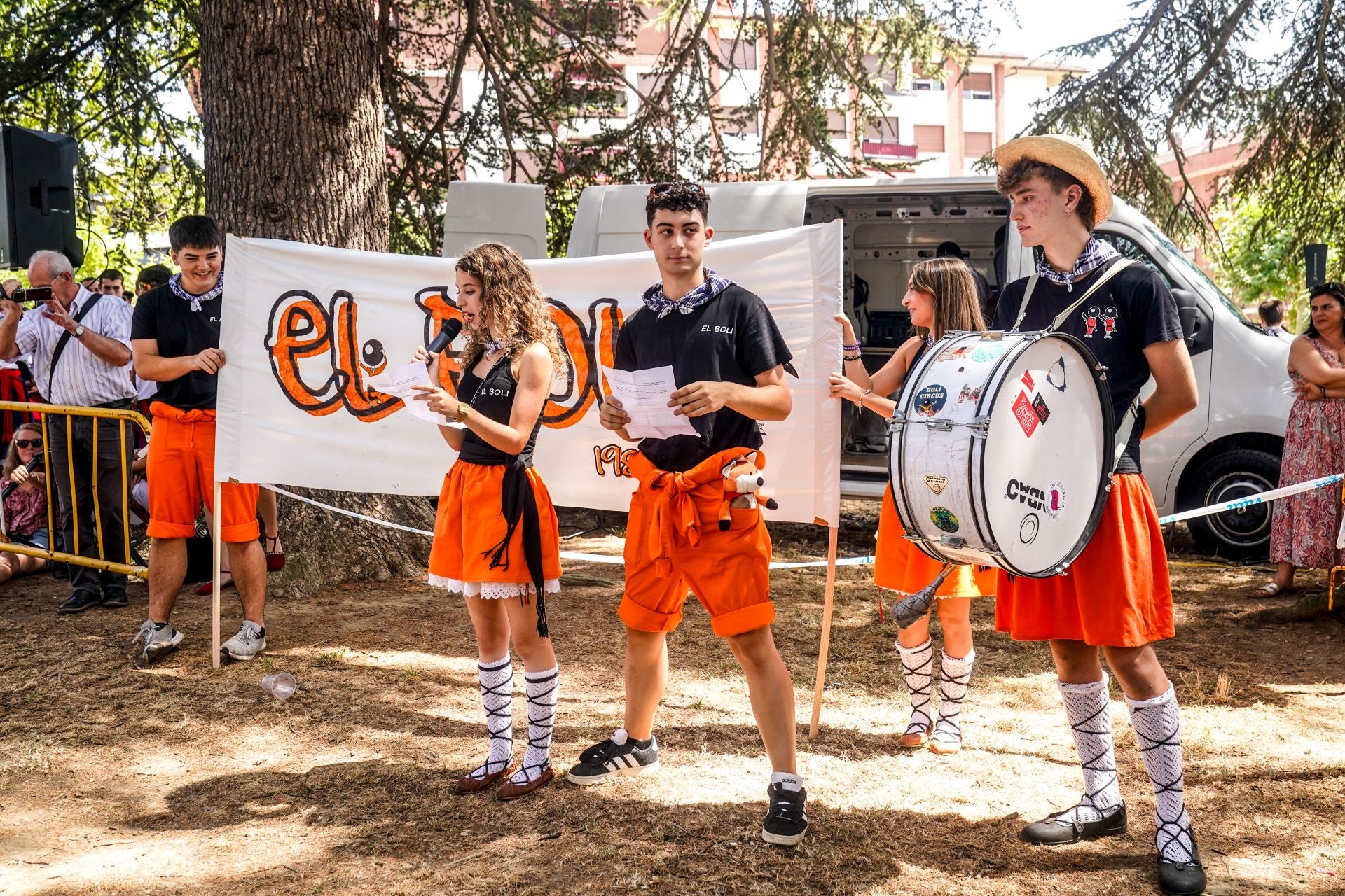 La presentación de las cuadrillas de Amurrio, en imágenes