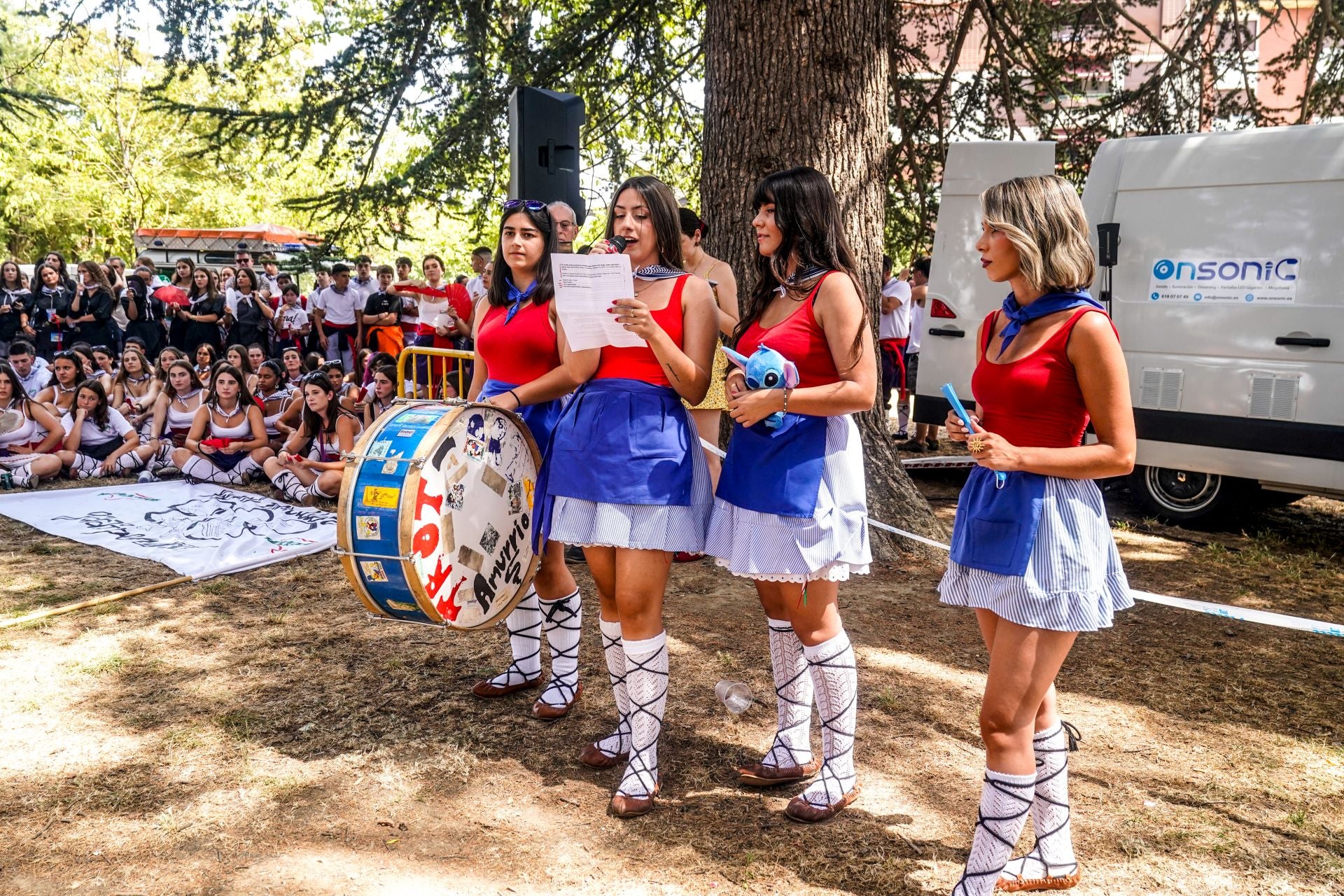 La presentación de las cuadrillas de Amurrio, en imágenes