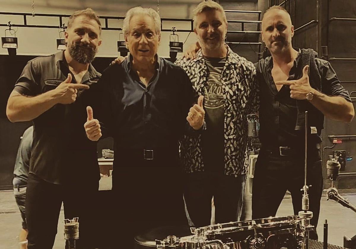 Txemi, el batería de Springsteen, Koki y William