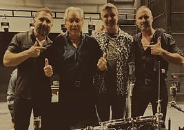 Txemi, el batería de Springsteen, Koki y William