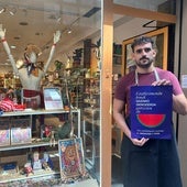 Los comercios de Bilbao se unen para visibilizar el horror en Gaza: «No es política, es humanidad»