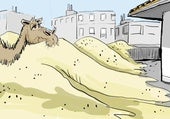 La viñeta de Cerrajería sobre el polvo sahariano en Vitoria