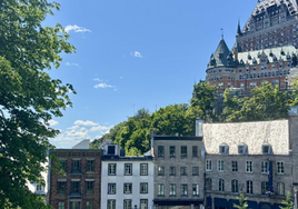 El imponente Château Frontenac.