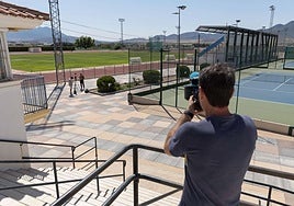 Vista del Polideportivo Municipal de La Hoya de Jumilla.