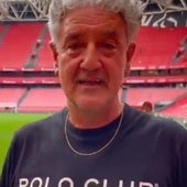 La emoción del exlinier Rafa Guerrero al pisar San Mamés: «El Athletic es del pueblo. No es necesario ser vasco o vivir aquí»