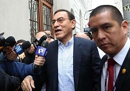 El juez manda a la cárcel al expresidente de Perú Martín Vizcarra acusado de aceptar sobornos