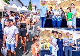 Muchos se animaron a recorrer la feria de artesanía y seguir el concurso de quesos que se ha celebrado este viernes al mediodía.