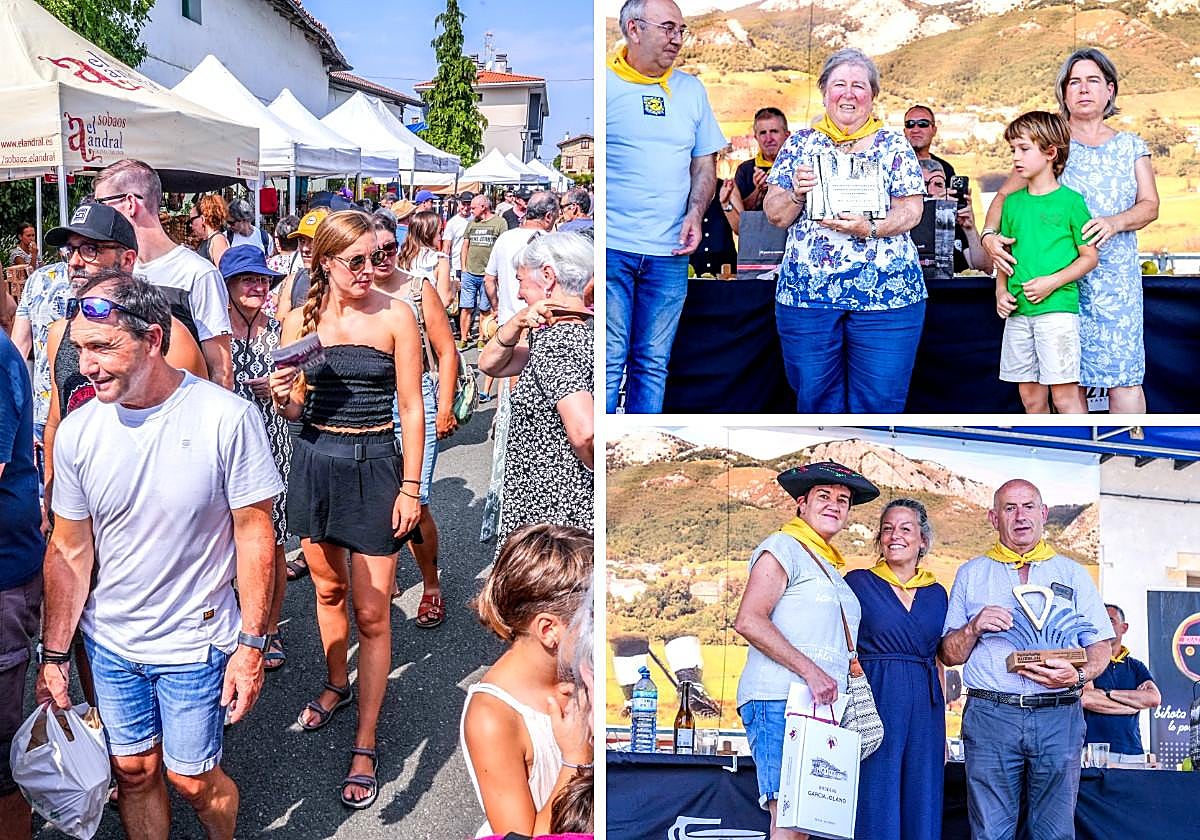 Muchos se animaron a recorrer la feria de artesanía y seguir el concurso de quesos que se ha celebrado este viernes al mediodía.