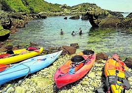'Casse-croûte' en la cala de los Frailes