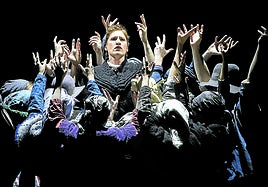 Montaje de 'La rosa del azafrán', con dirección de escena de Ignacio García, ganador del último premio Talía.