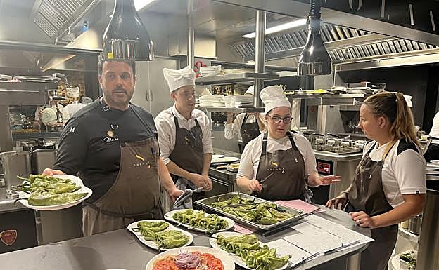 Trasiego en la cocina.