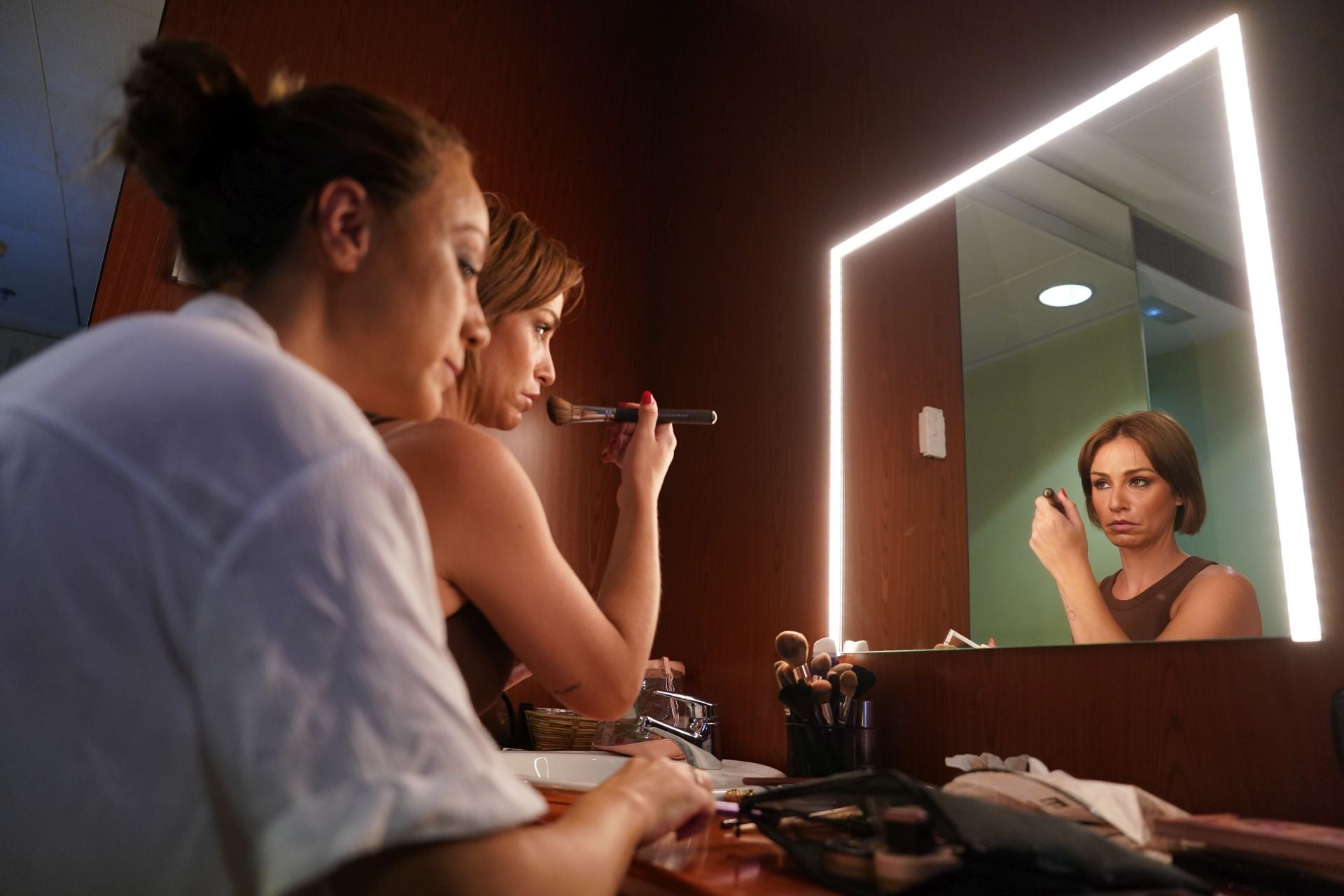 En fotos: EL CORREO se adentra en los entresijos del musical &#039;Pecados&#039;