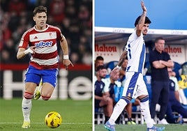Lucas Boyé, con el Granada, y Juan Cruz, con el Leganés.