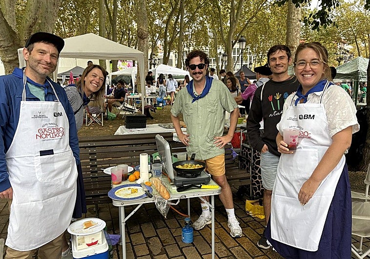 Gavin Abercrombie, Patricia Beteta, San Young, Aitor Dominguez y María Loroño.