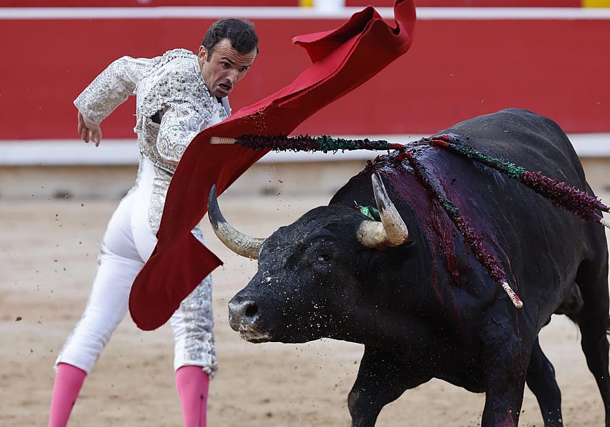 Castaño, en la pasada feria de Pamplona.