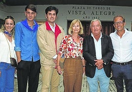Sandra Martín, José María Rosado, Sergio Gómez, Begoña Aguirre, Juan Manuel Delgado, Daniel Granado y Gabriel Rodrigo