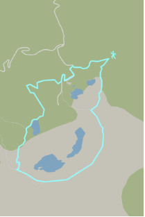 Imagen secundaria 2 - Imágenes del paisaje de las lagunas de Neila y recorrido de la ruta 