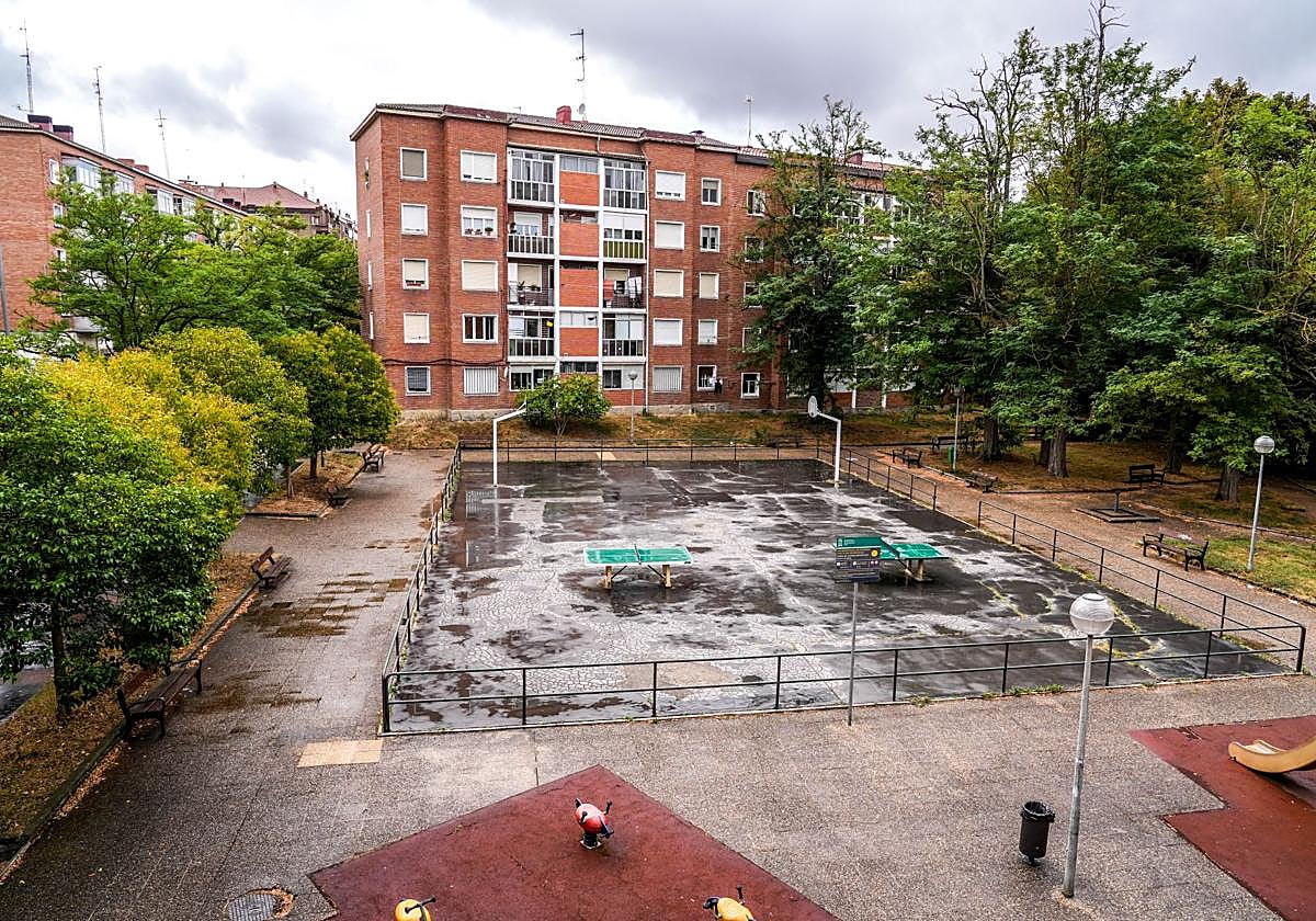 Estado actual del parque de Adurza.