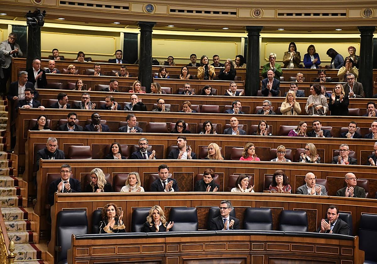 Pleno en el Congreso de los Diputados.