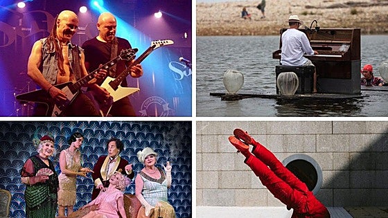 Danza, heavy metal, cine al aire libre y hasta un piano flotante. Los planes para este fin de semana en Álava